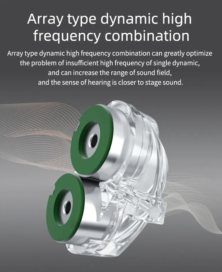 KZ DQ6 6드라이버 유선 하이파이 이어폰