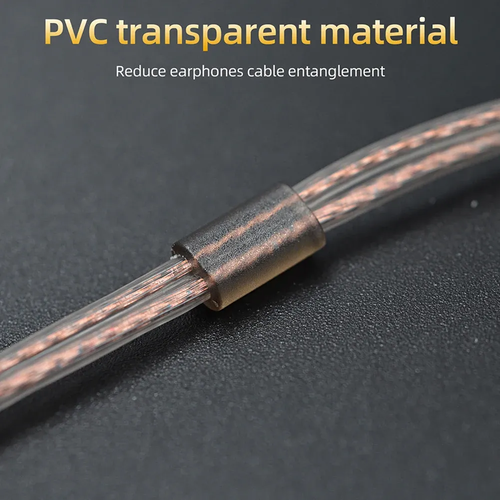 KZ CCA 교체용 고순도 구리 이어폰 케이블 업그레이드형