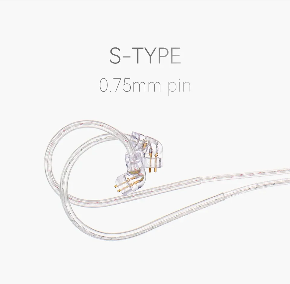 KZ QKZ A2 교체용 하이파이 이어폰 케이블