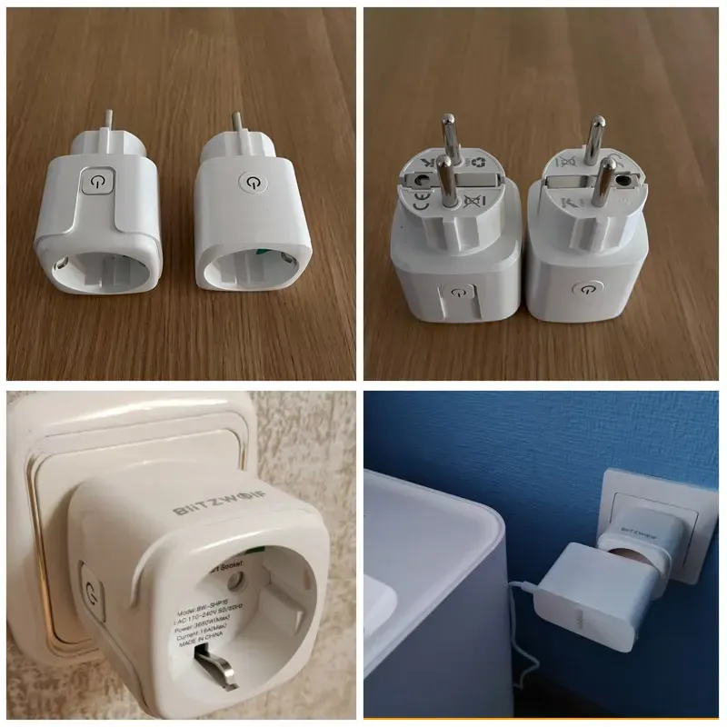 블리츠울프 지그비 3.0 16A 스마트 전원 소켓 BW-SHP15