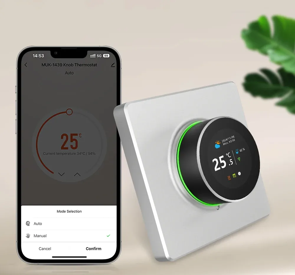 AVATTO 투야 와이파이 스마트 노브 온도조절기 WT20RS