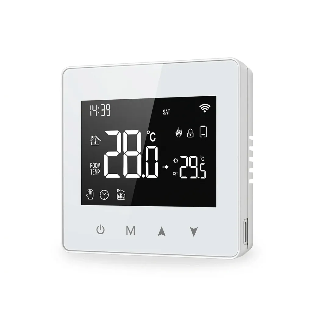 AVATTO 스마트 보일러 온도조절기 정면