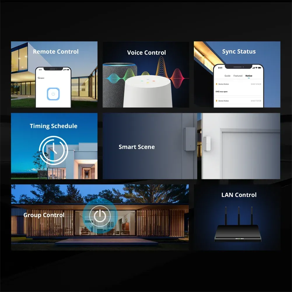 SONOFF RFR2 Wi‑Fi·433MHz 원격 제어 스마트 스위치 모듈