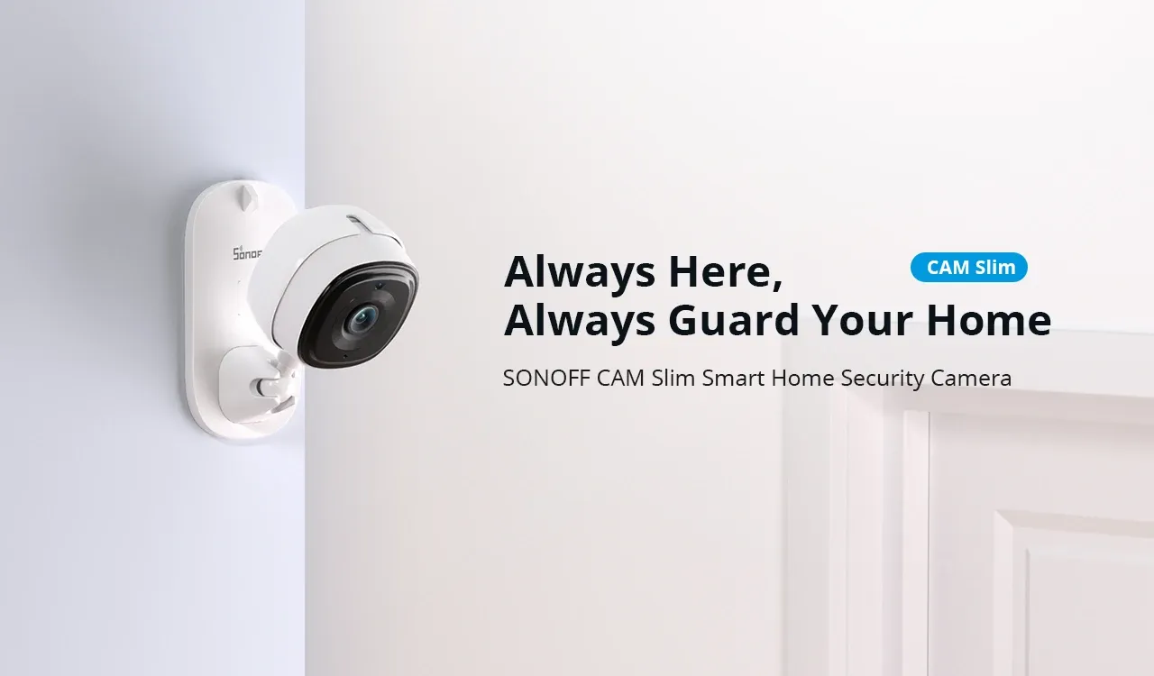 SONOFF CAM Slim 1080P 와이파이 스마트 홈 보안카메라