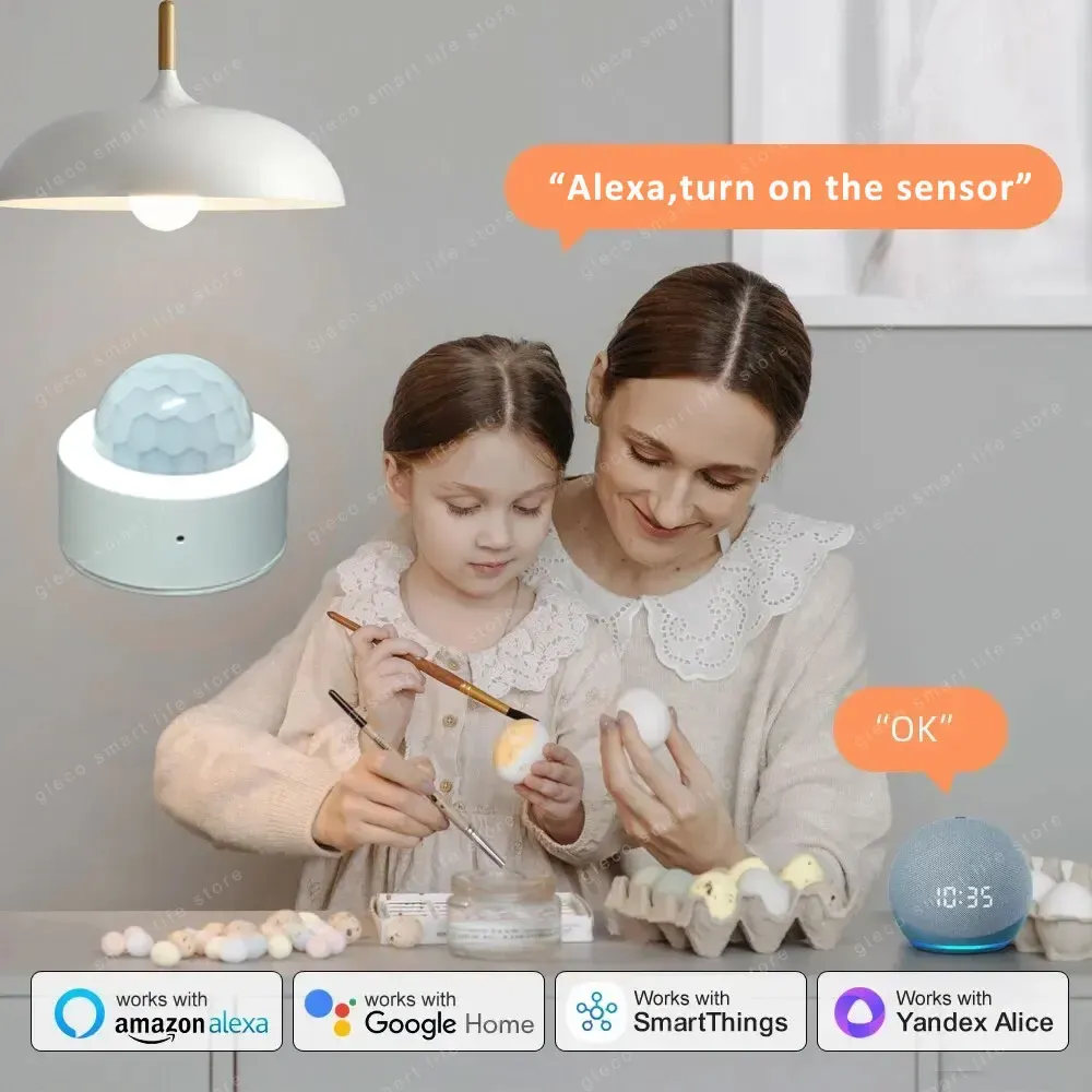 지그비 PIR 인체감지 모션 센서