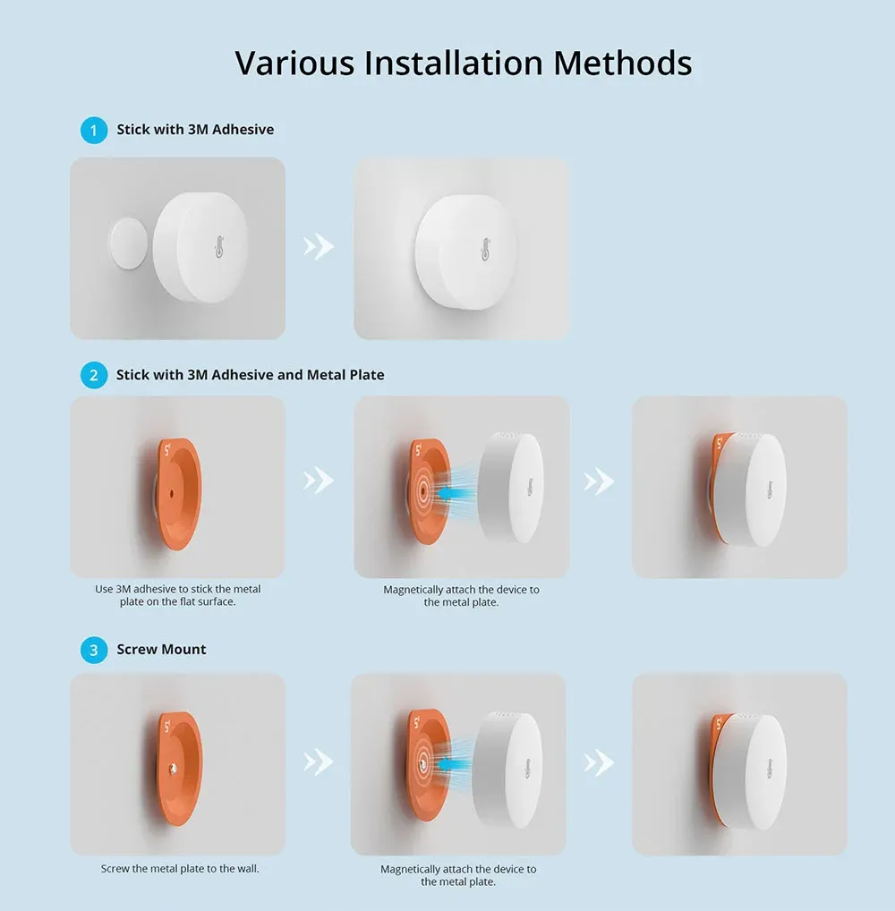 SONOFF SNZB-02P 지그비 온습도 센서