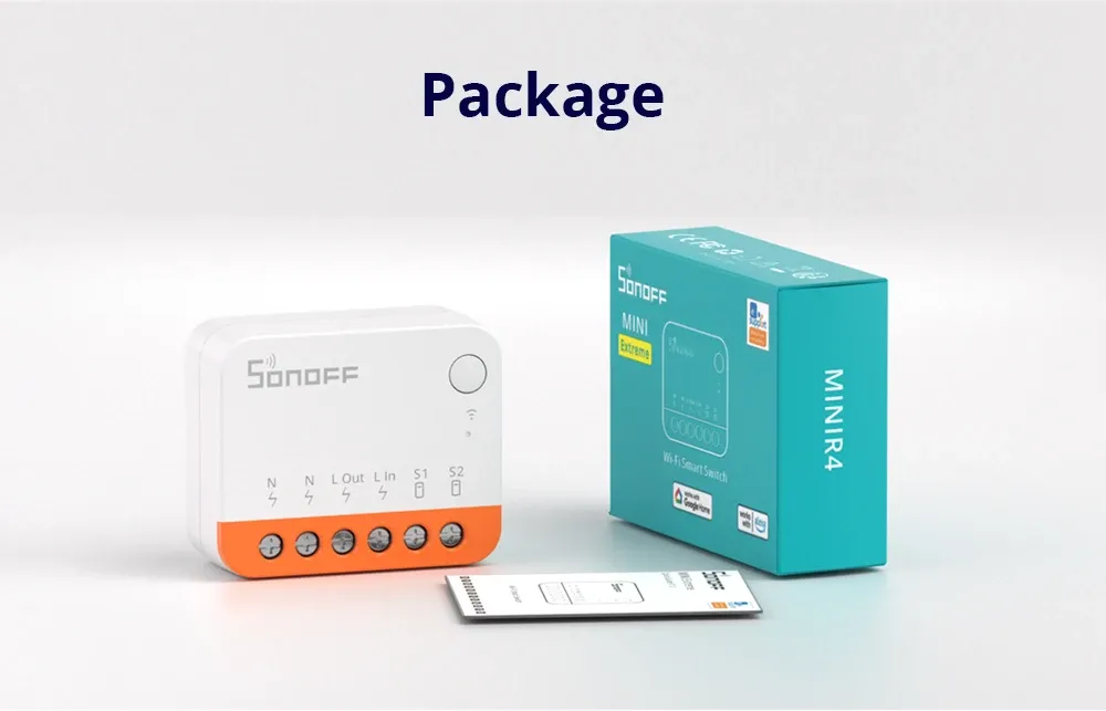 SONOFF 미니 R4 Wi‑Fi 스마트 스위치 모듈