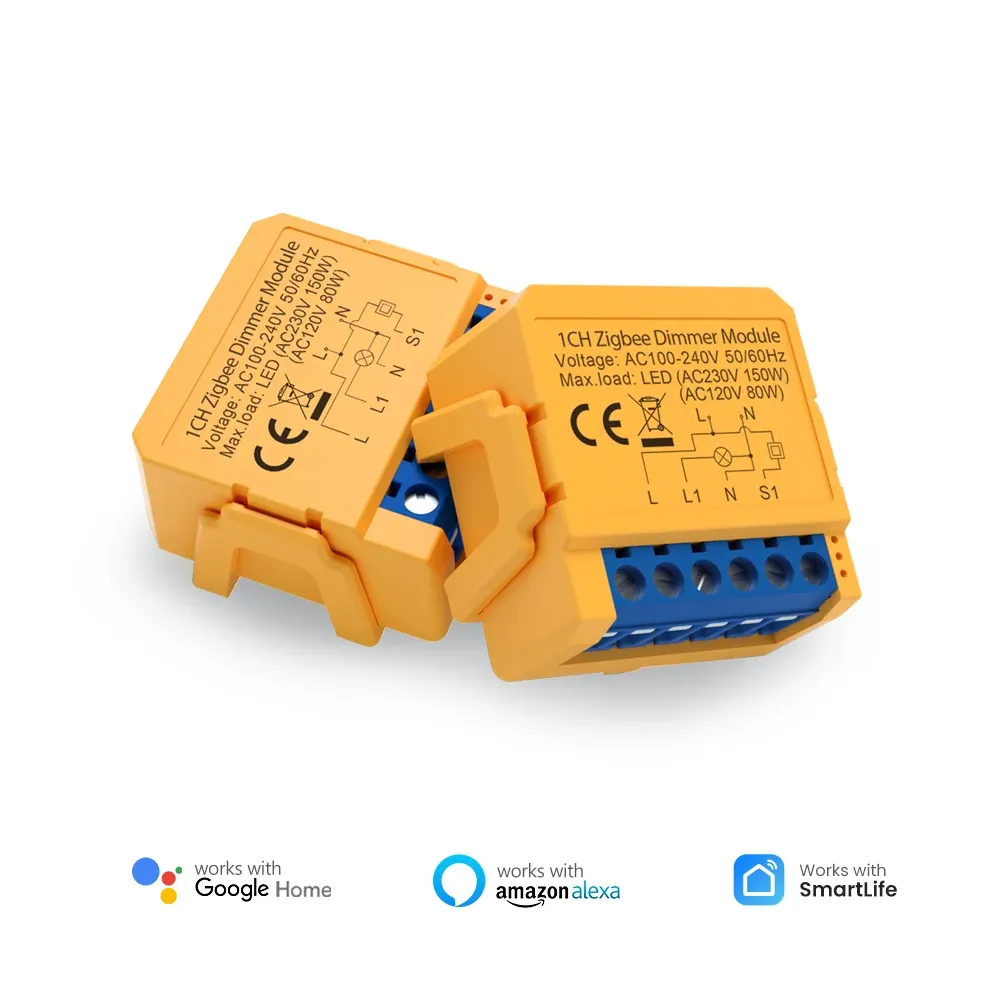 Tuya 호환 WiFi·지그비 미니 디머 스위치 모듈