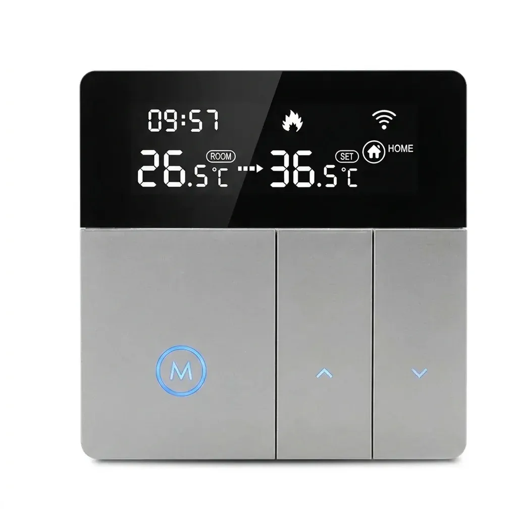 전면 스마트 온도조절기 클린 제품 사진