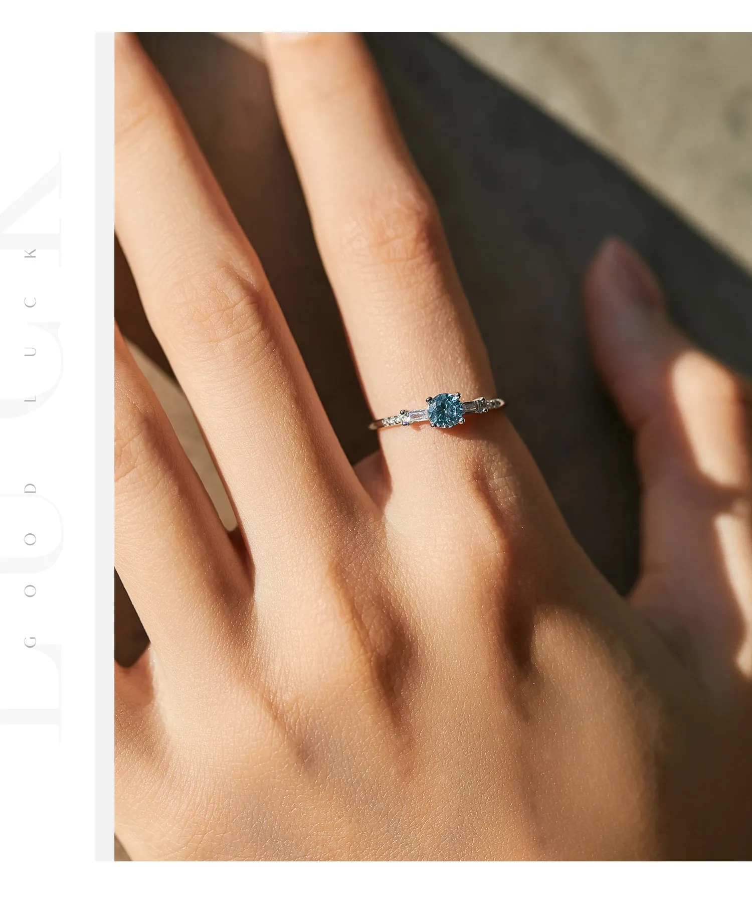 모디안 925 실버 오팔·컬러 CZ 이터니티 스태킹 링