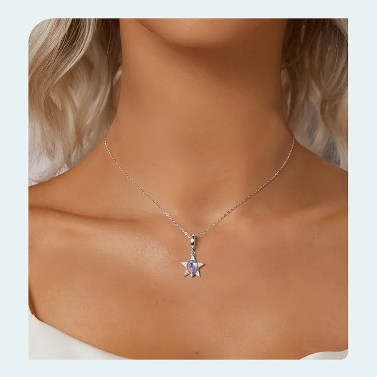 WOSTU 925 실버 에나멜 플라잉 드래곤 하트 참 펜던트