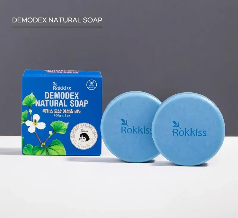 록키스 모낭 어성초 클렌징 비누 100g