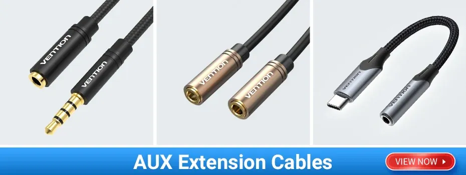 벤션 3.5mm 마이크·헤드폰 Y 분배 오디오 케이블