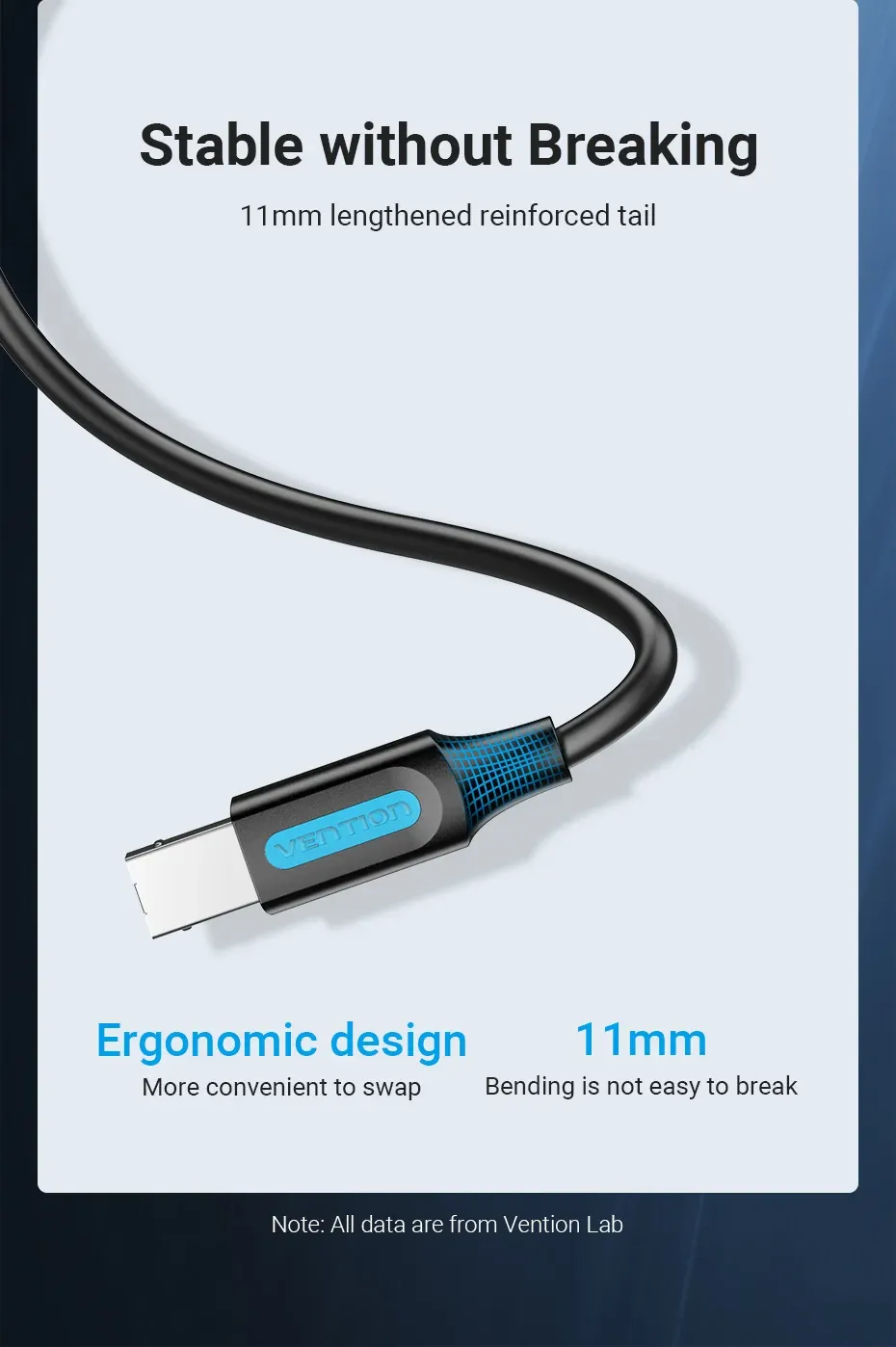 벤션 USB 2.0 A-B 프린터·스캐너 연결 케이블