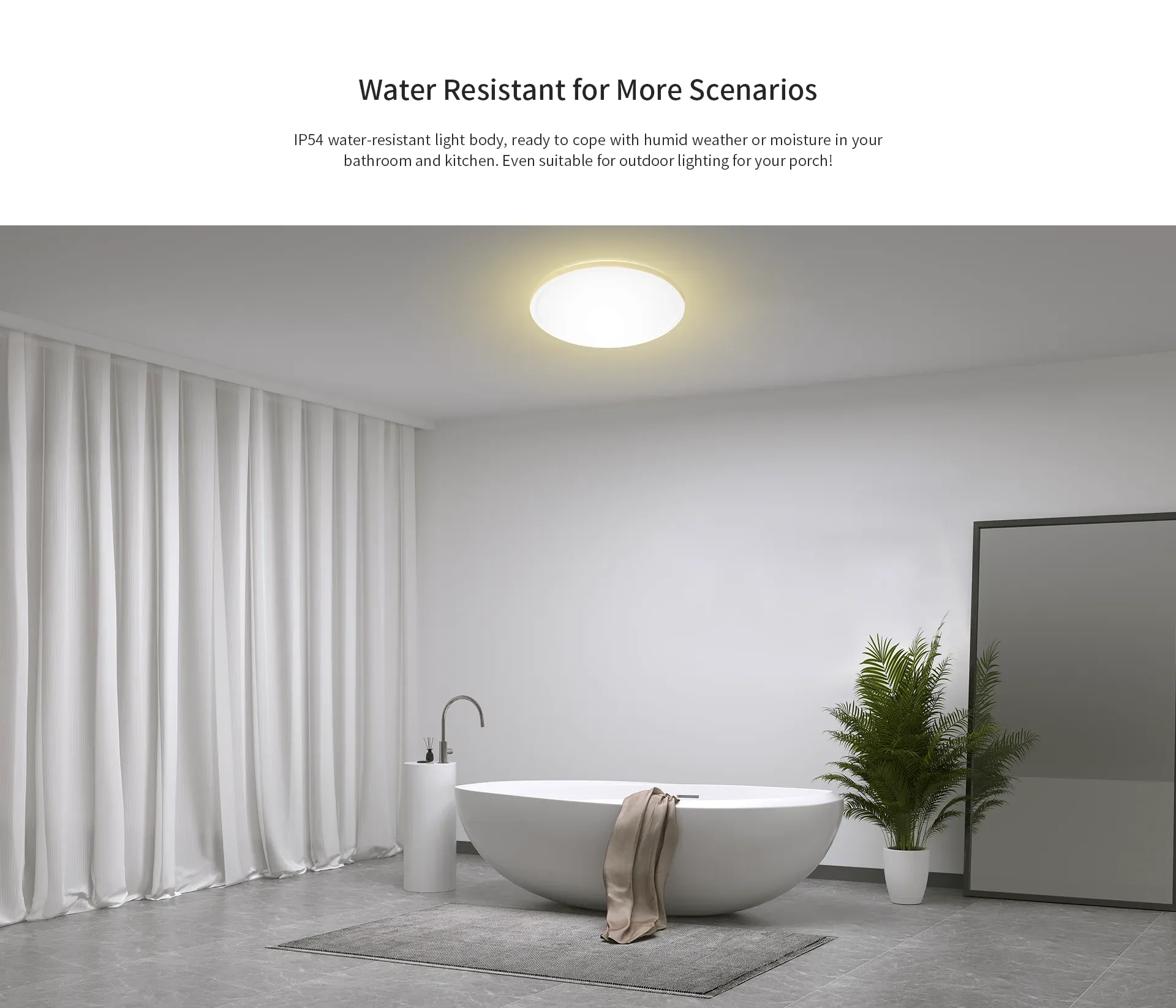 예라이트 RGB 슬림 스마트 천장조명 Wi‑Fi 디밍형