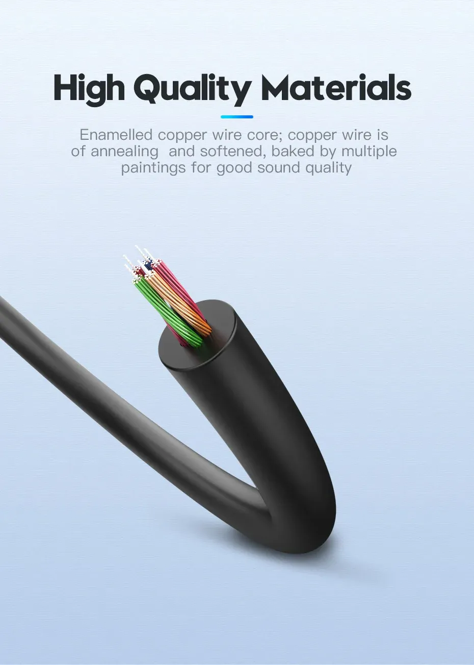 벤션 3.5mm 오디오 Y 분배기 헤드셋 어댑터