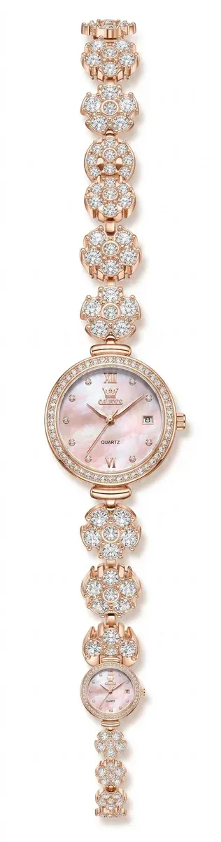 올레브스 5638 여성용 체인 쿼츠 시계