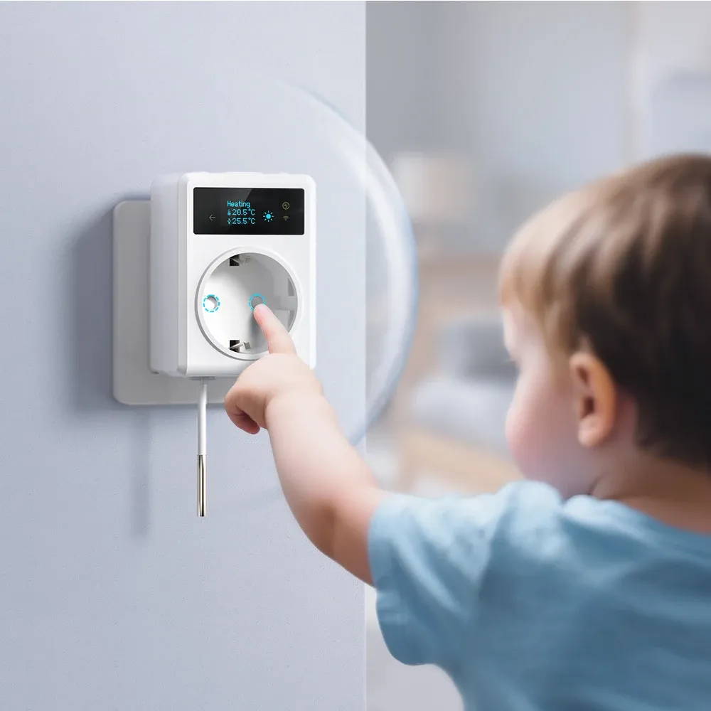 투야 WiFi 16A 온도제어 소켓 플러그형 스마트 온도조절기