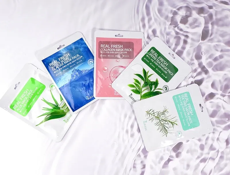 록키스 리얼 프레쉬 데일리 마스크팩 5종 50매 세트