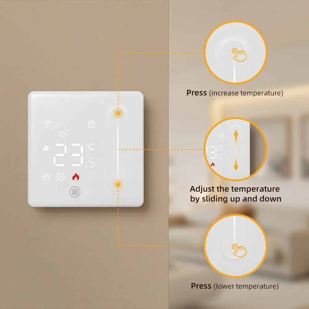 AVATTO 투야 와이파이 스마트 바닥난방·보일러 온도조절기 WT420