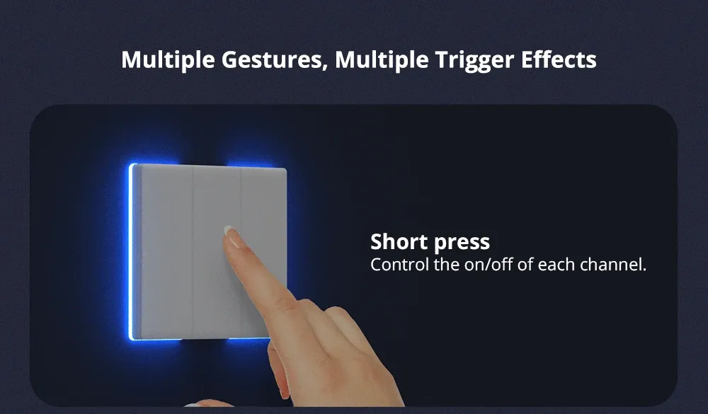 SONOFF T5-120 스마트 벽스위치 교체형 커버 모델