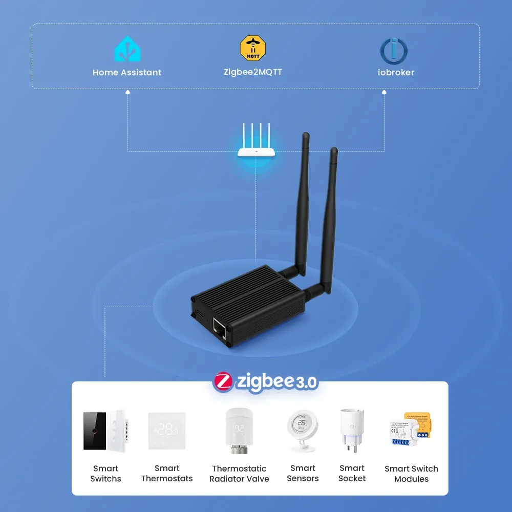AVATTO ESP32·CC2652P7 멀티모드 지그비 3.0 게이트웨이