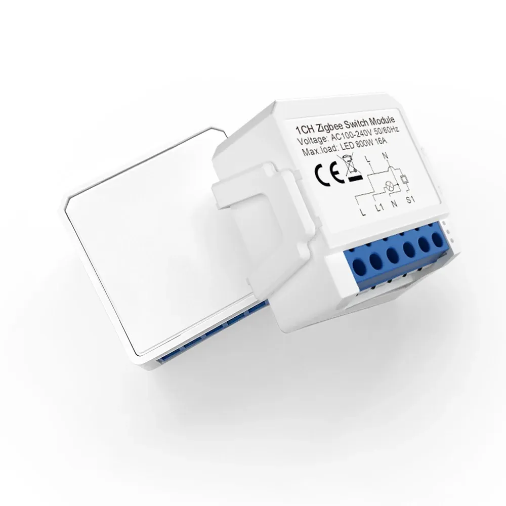 Tuya 호환 WiFi·지그비 미니 스마트 조명 스위치 모듈