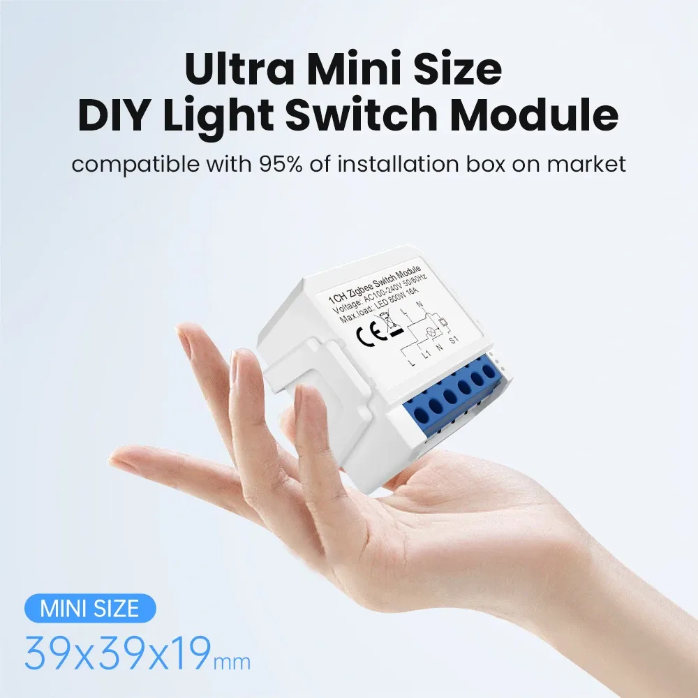 아바토 WiFi·지그비 스마트 조명 스위치 모듈