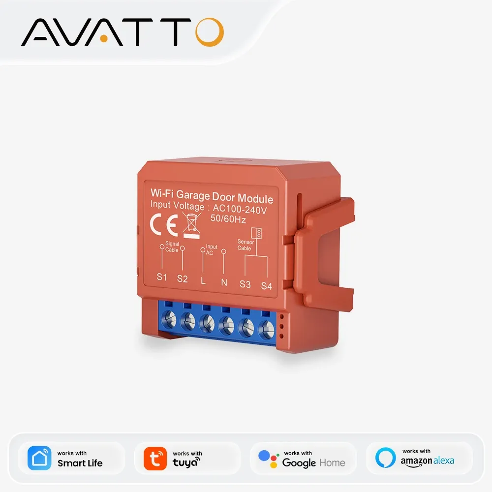 투야 WiFi 스마트 차고문 개폐 스위치 모듈