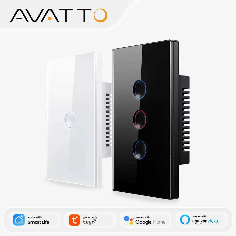 Tuya Zigbee 스마트 터치 조명 스위치 ZTS02