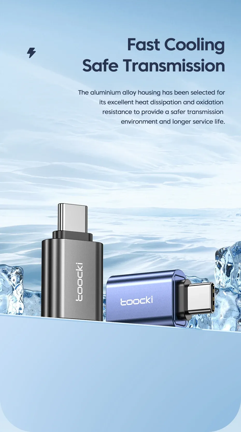 투키 USB 3.0 타입-C OTG 데이터 변환 어댑터