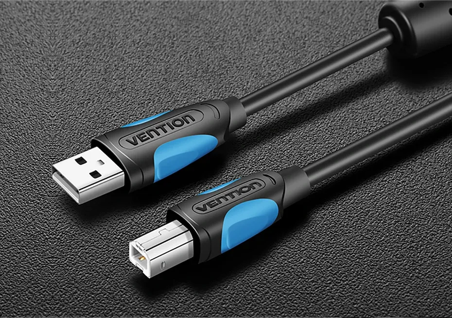 벤션 USB 2.0 A-B 프린터 동기화 케이블