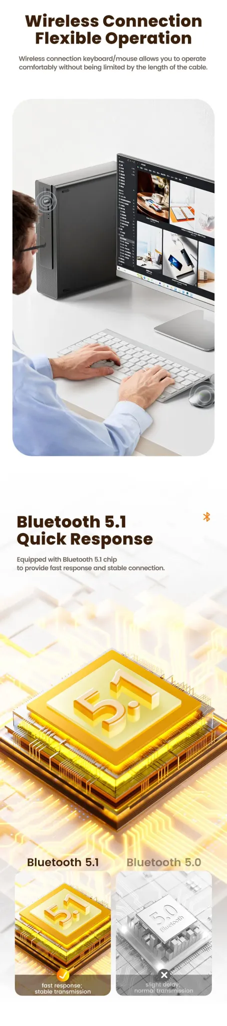 투키 USB 블루투스 5.1 오디오 수신 동글