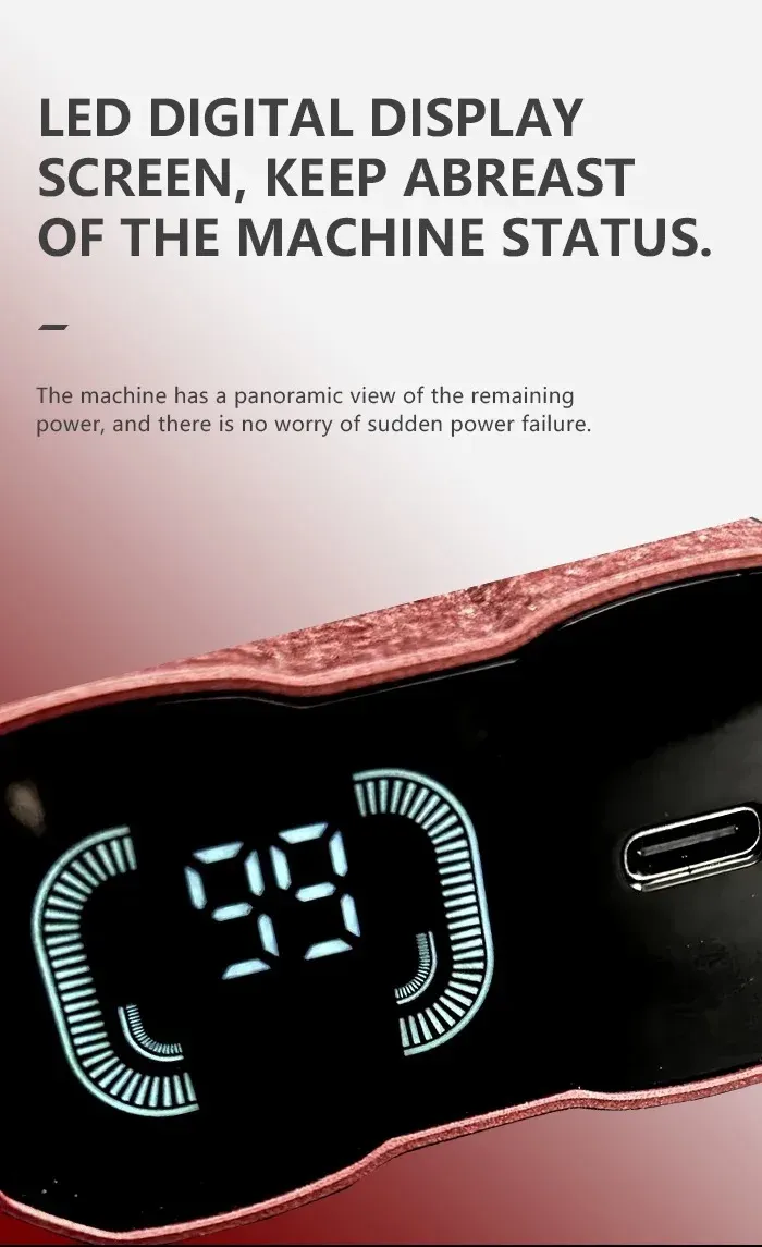 케메이 KM-T396 무선 포일 전기면도기