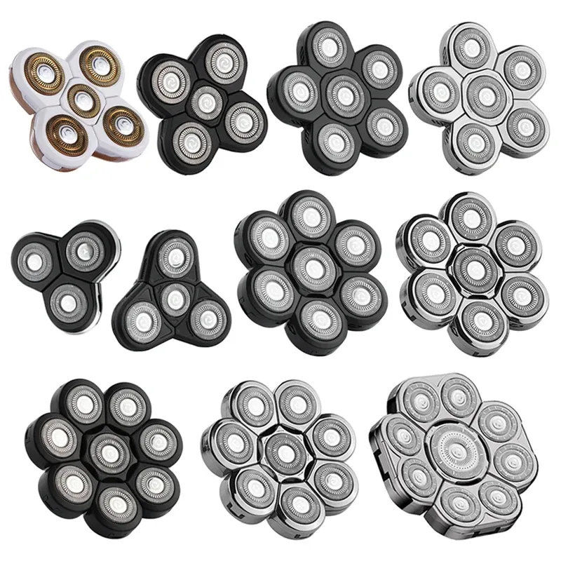 교체형 플로팅 전기면도기 헤드 5in1 호환 세트