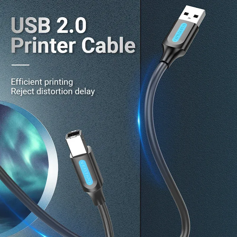 벤션 USB A-B 프린터 연결 케이블