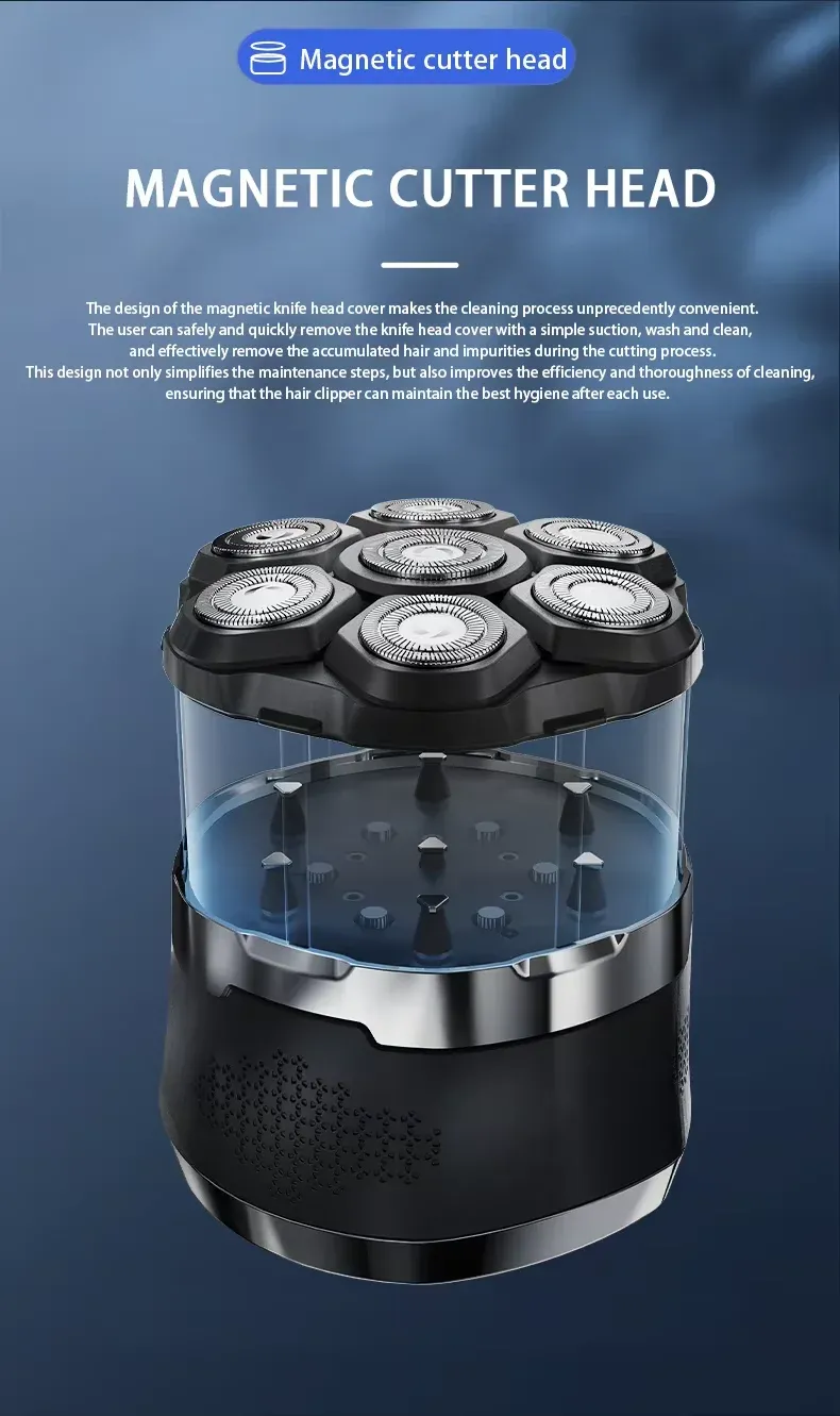 코밍돈 IPX6 회전식 방수 전기면도기