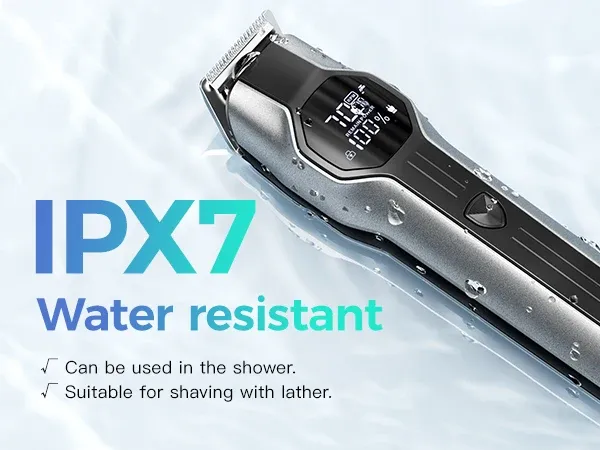 켄센 S30 4in1 무선 LED 디스플레이 그루밍 클리퍼