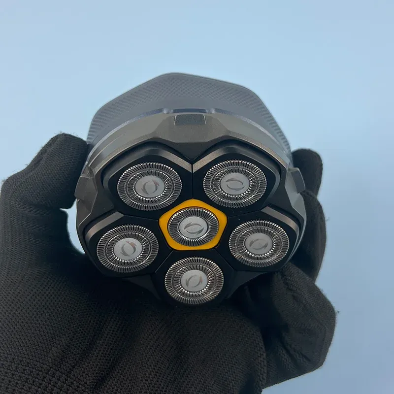 6헤드 방수 충전식 두피·대머리 전기면도기