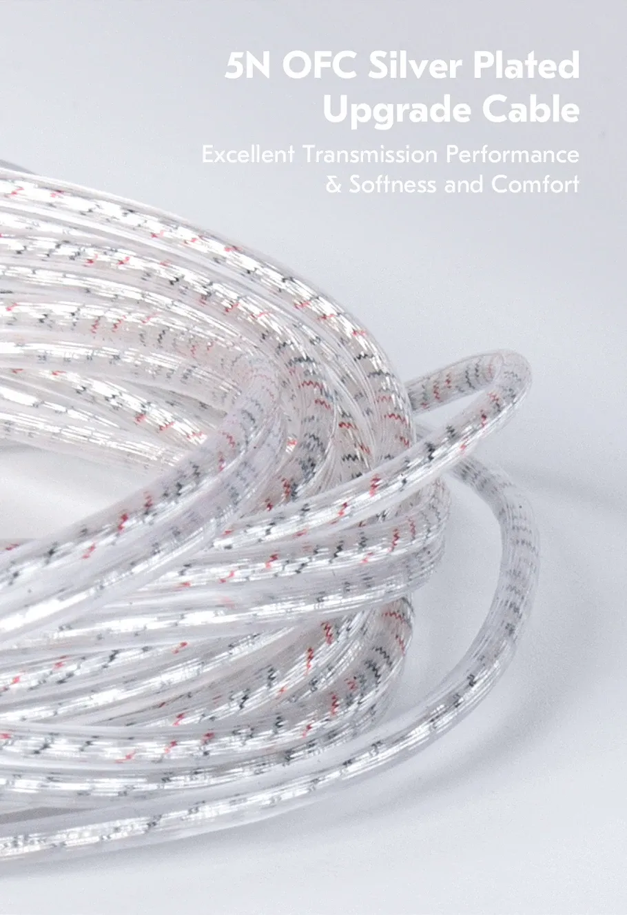 KZ CCZ UP01 플러스 C01 2m 리세스형 QDC 이어폰 케이블