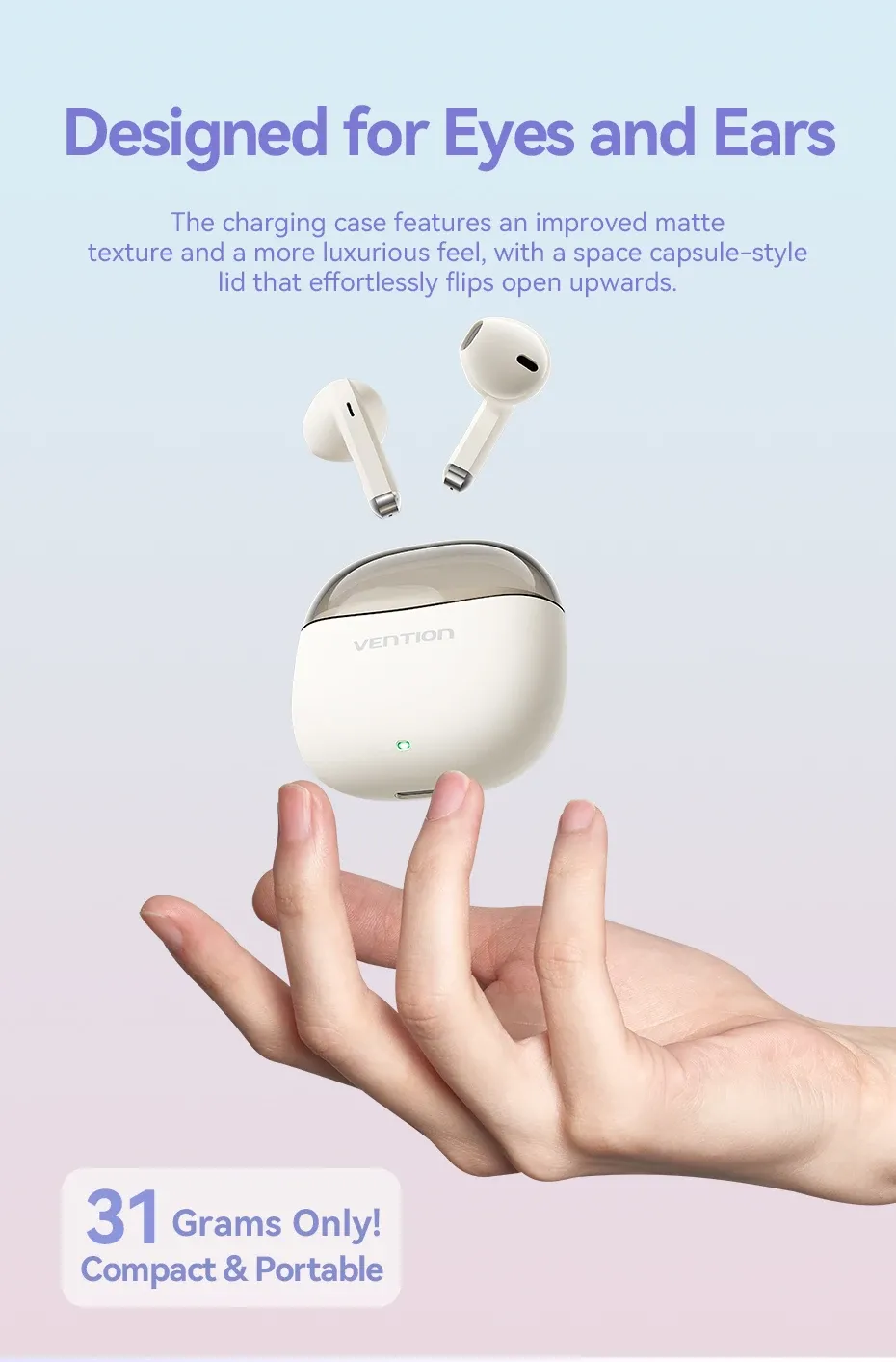 벤션 엘프 E07 블루투스 5.3 무선 이어버드