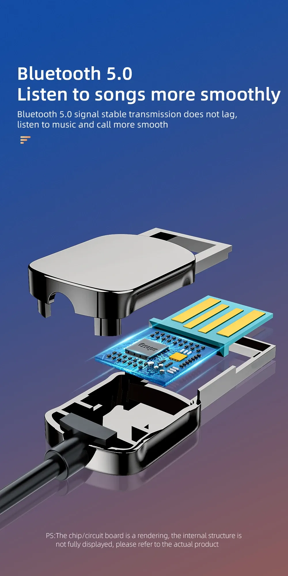 에사가 블루투스 AUX 오디오 수신 동글