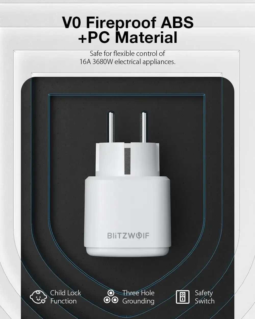 블리츠울프 BW-SHP15 지그비 3.0 스마트 전원 소켓