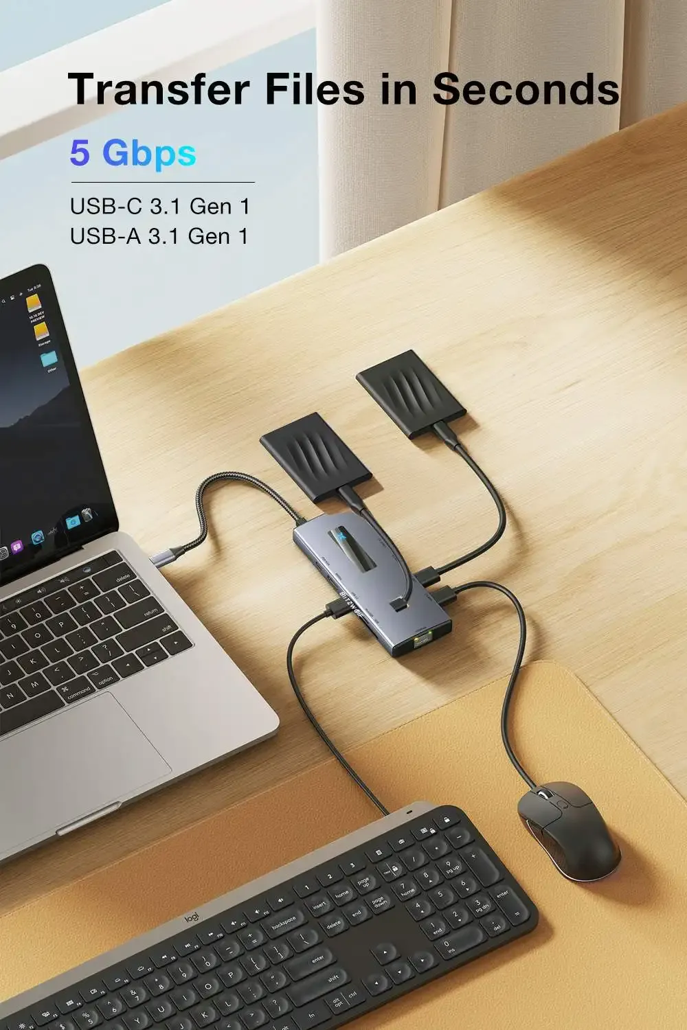 블리츠울프 BW-NEW TH8 10포트 C타입 멀티 허브