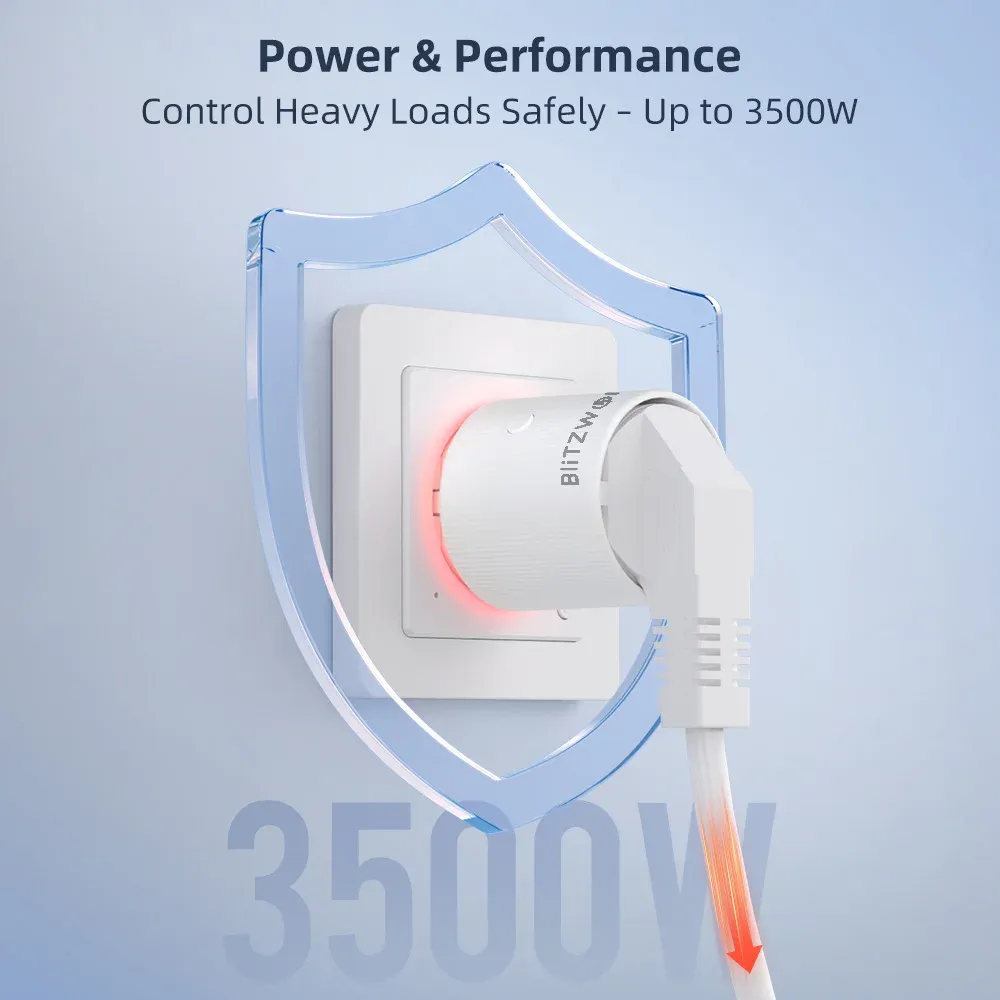 블리츠울프 BW-SHP16 16A 에너지 모니터링 WiFi 스마트 플러그