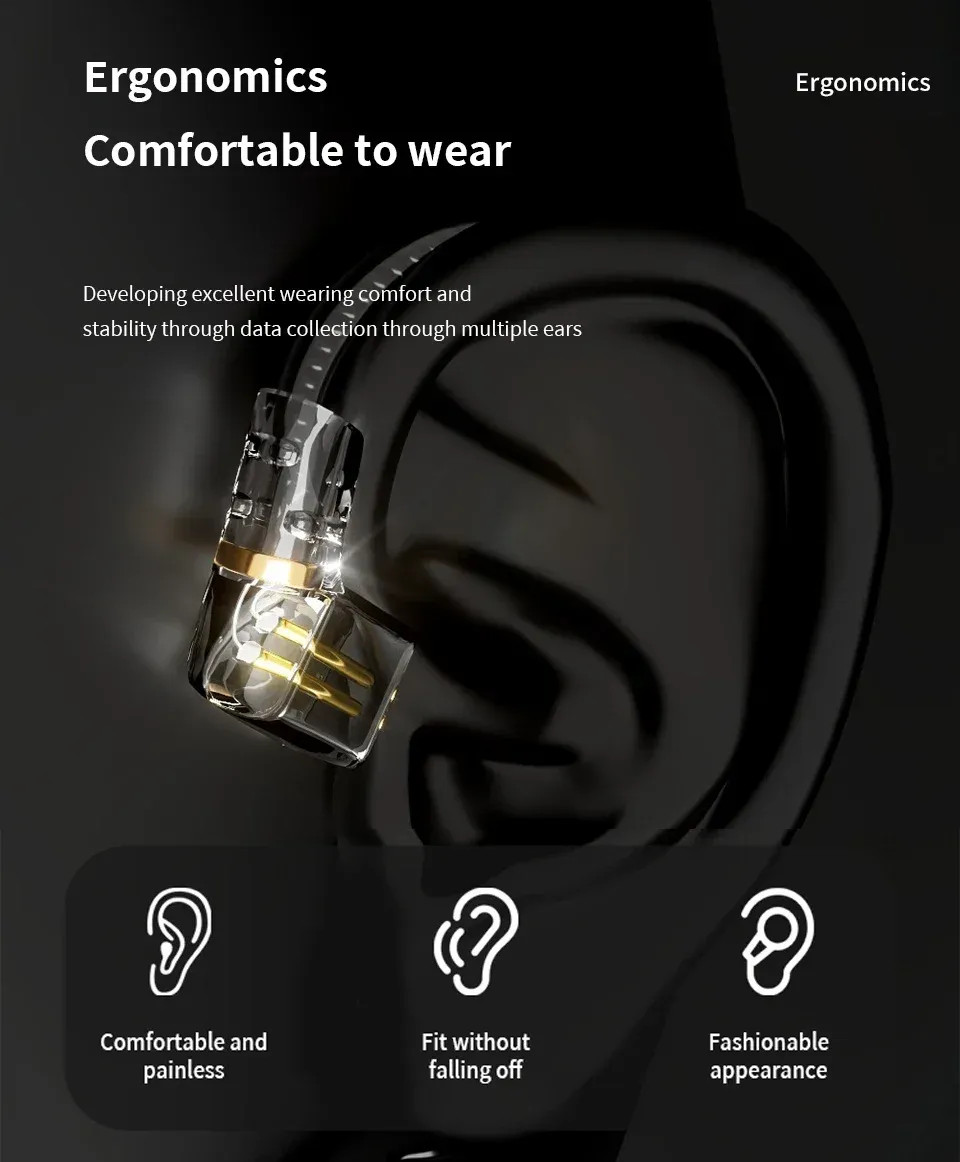 KZ 0.75mm 듀얼 핀 TYPE-C 교체용 이어폰 케이블