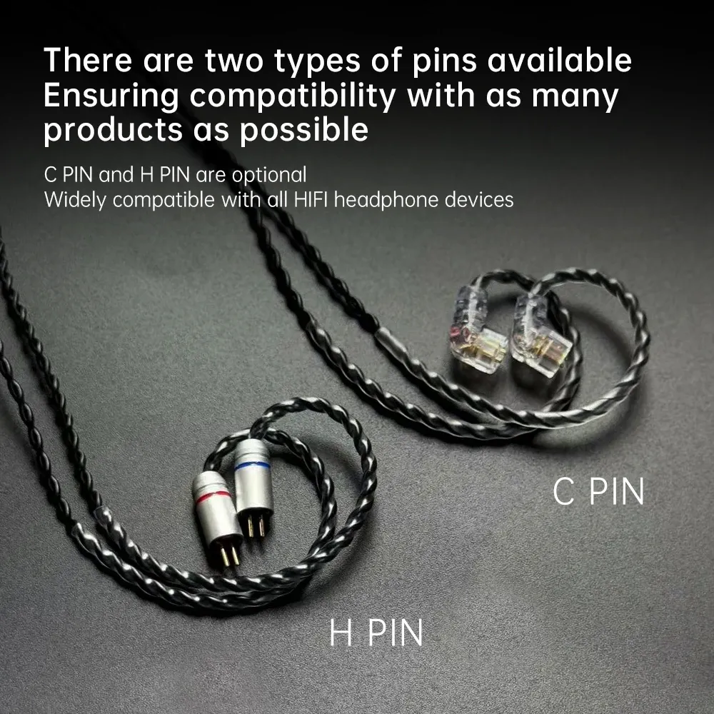 KZ JT2 C핀 USB-C 업그레이드 이어폰 케이블