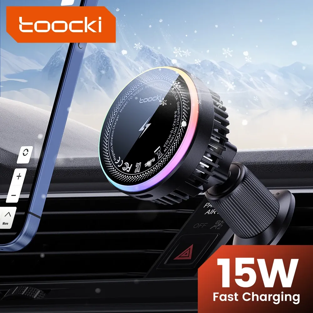 투키 TEC 쿨링 맥세이프 차량용 무선충전 거치대