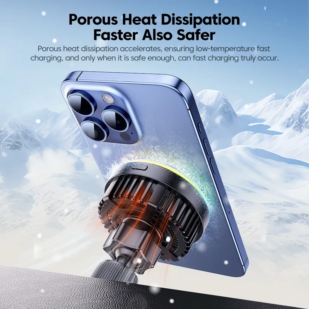 투키 TEC 쿨링 맥세이프 차량용 무선충전 거치대