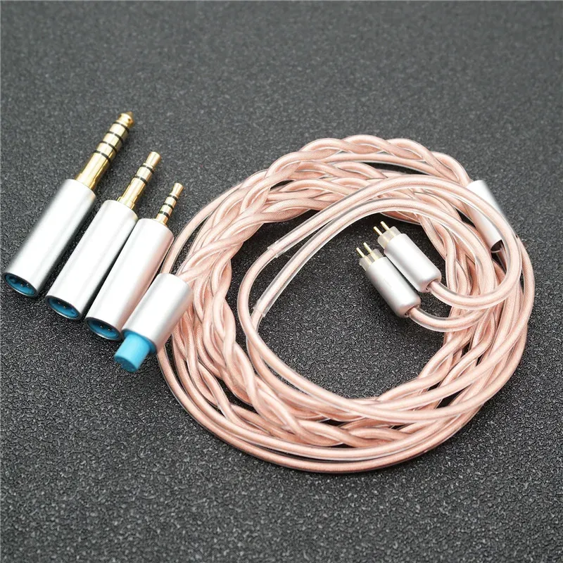 KZ 2핀 0.78 업그레이드 오디오 교체 케이블